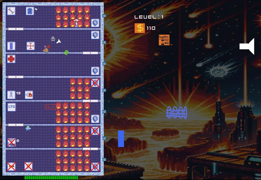 Скриншот 3 к игре Space and Lazers