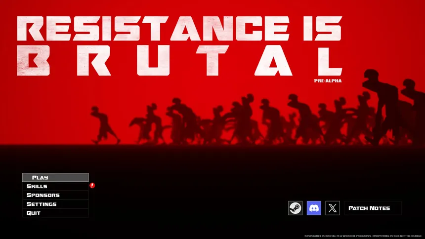Скриншот 8 к игре Resistance Is Brutal