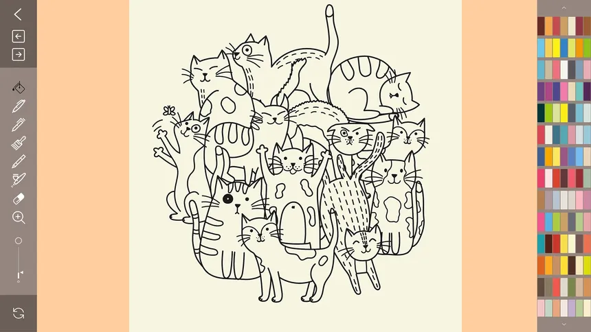 Скриншот 1 к игре A Coloring Break
