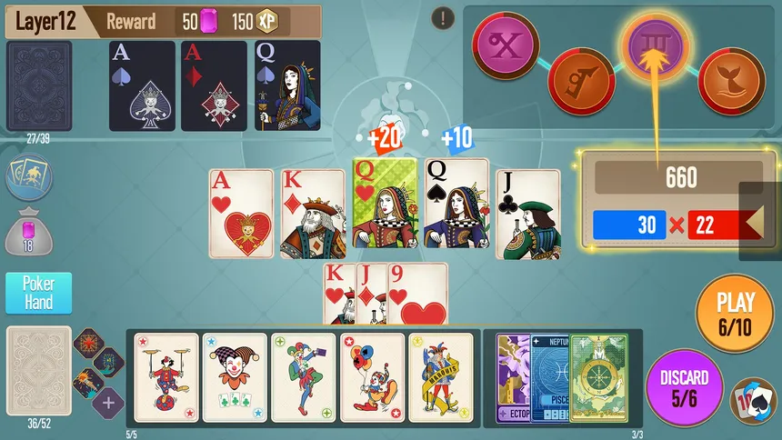 Скриншот 3 к игре Joker Order: Deckbuilding