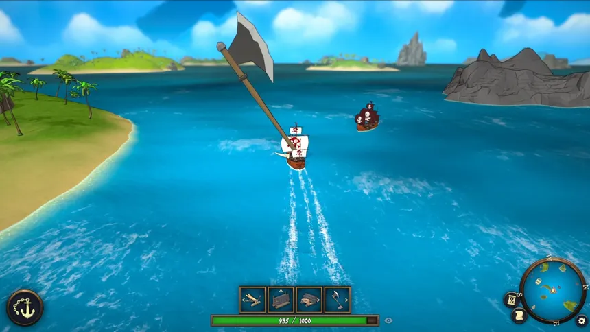 Скриншот 1 к игре Roguebound Pirates