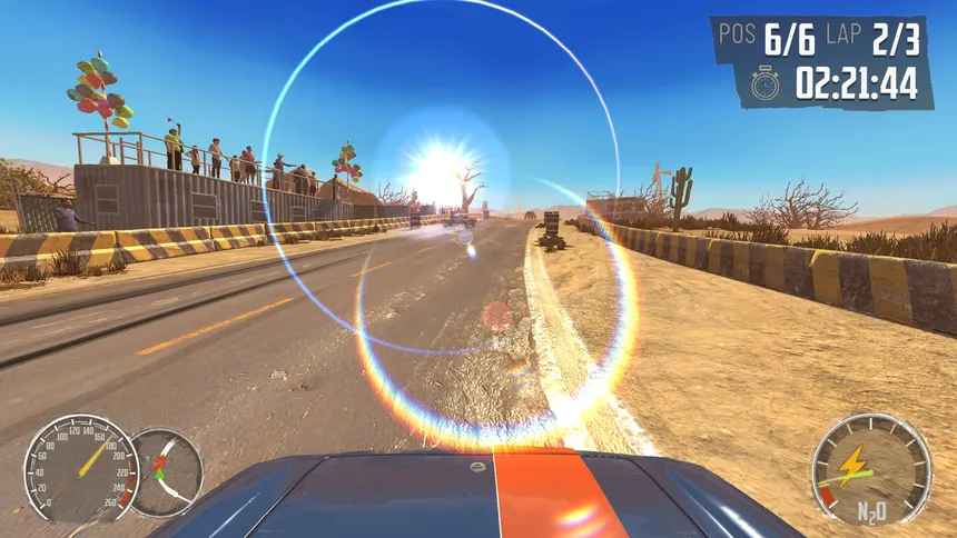 Скриншот 2 к игре Junkyard Rush Racing