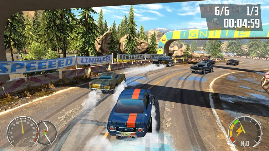 Скриншот 6 к игре Junkyard Rush Racing
