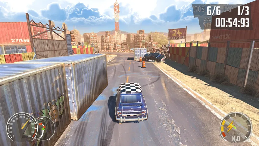 Скриншот 7 к игре Junkyard Rush Racing