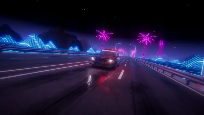 Скриншот 6 к игре Synthwave Driver