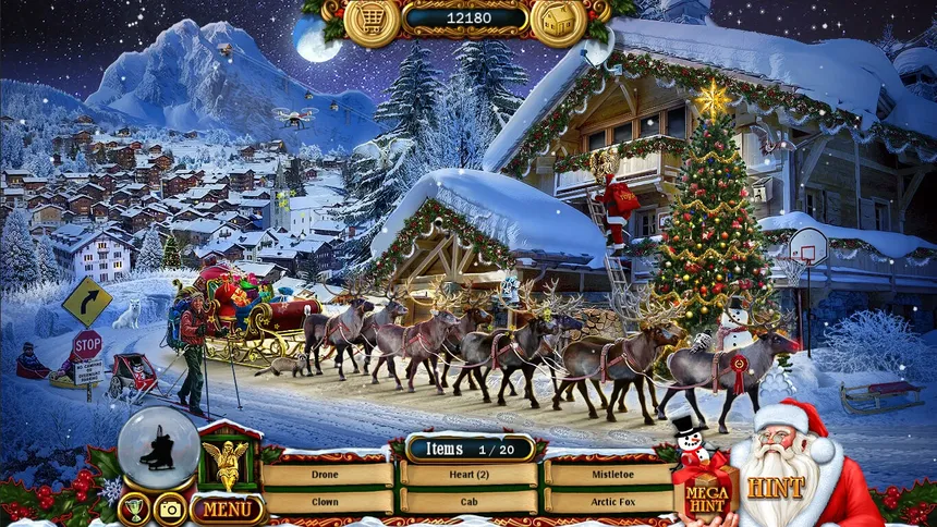 Скриншот 1 к игре Christmas Wonderland 15: Collector's Edition