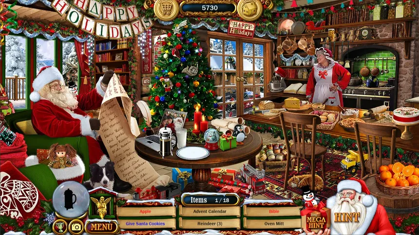 Скриншот 2 к игре Christmas Wonderland 15: Collector's Edition