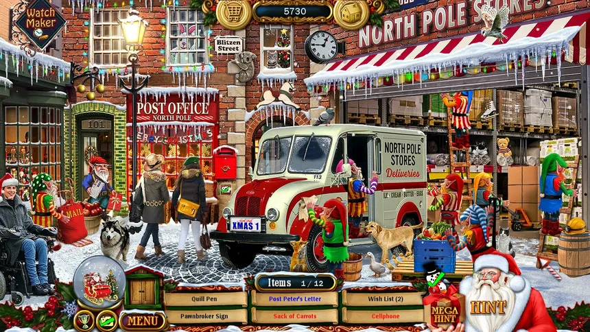 Скриншот 5 к игре Christmas Wonderland 15: Collector's Edition