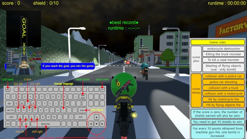 Скриншот 5 к игре motorcycle combat