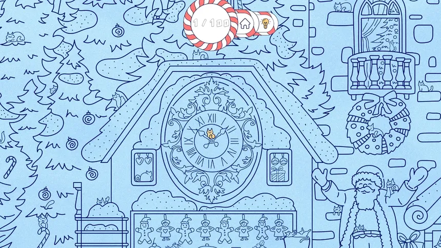 Скриншот 5 к игре Cats Visiting Christmas Town