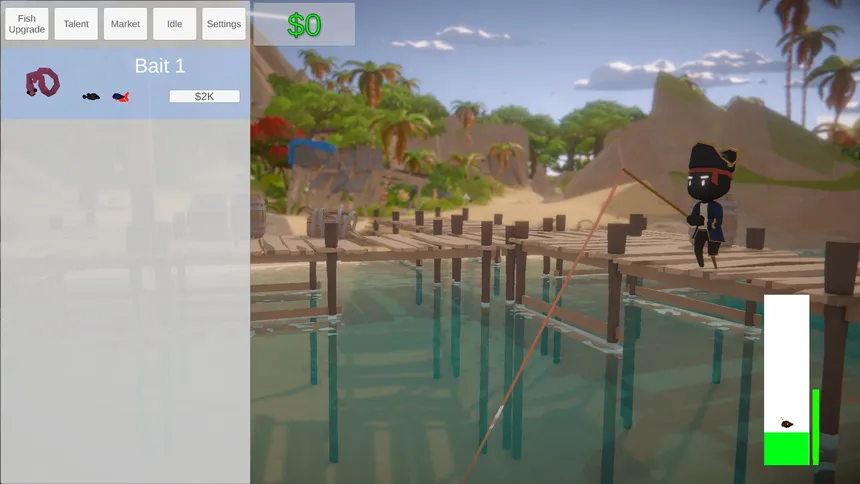 Скриншот 1 к игре Fishing Clicker