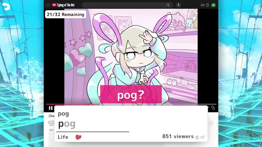 Скриншот 2 к игре NEEDY STREAMER OVERLOAD: Typing of The Net