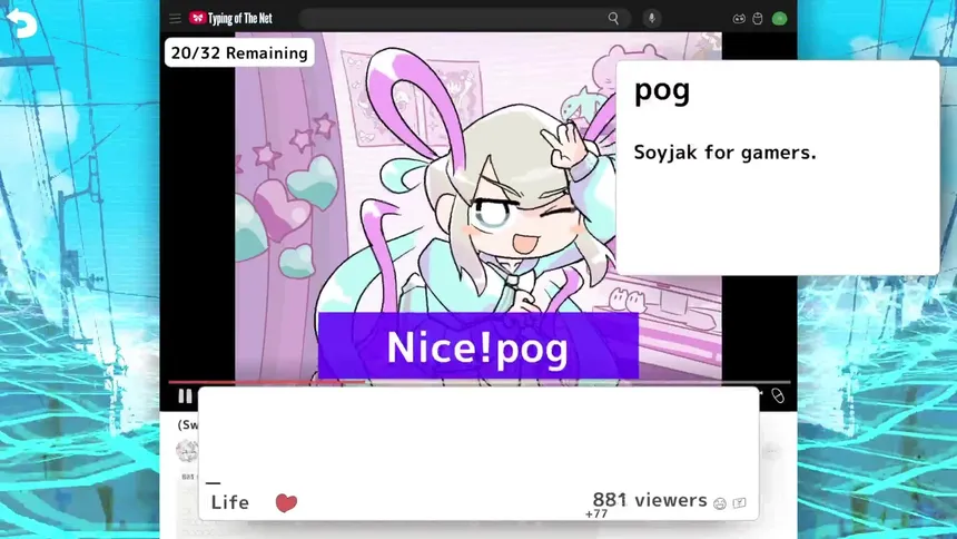 Скриншот 3 к игре NEEDY STREAMER OVERLOAD: Typing of The Net