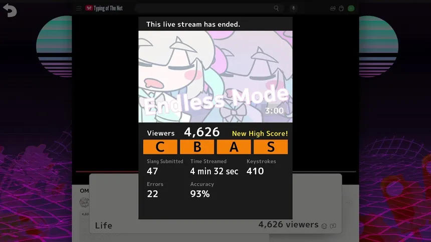 Скриншот 4 к игре NEEDY STREAMER OVERLOAD: Typing of The Net