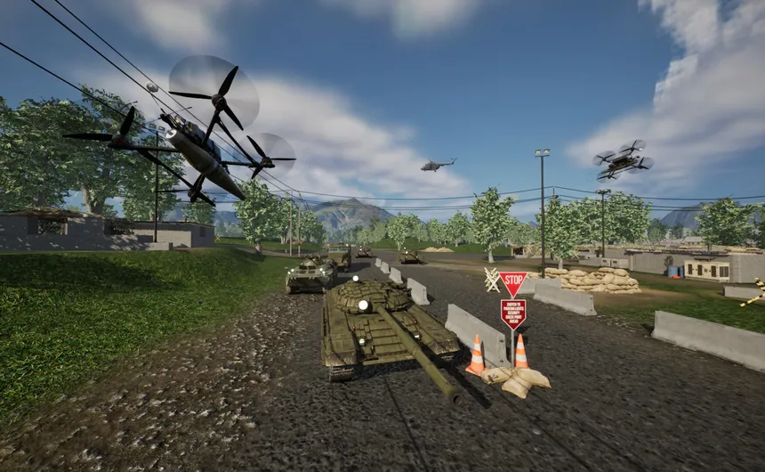 Скриншот 1 к игре Remote Reaper: FPV Combat Drone Simulator