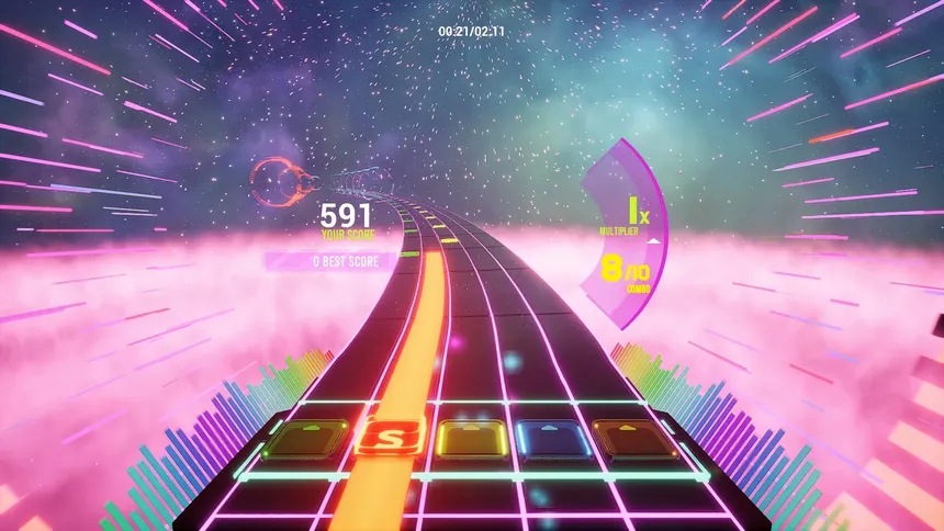 Скриншот 2 к игре Sonic Surge - Rhythm Showdown