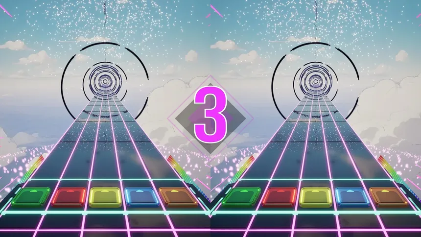 Скриншот 4 к игре Sonic Surge - Rhythm Showdown