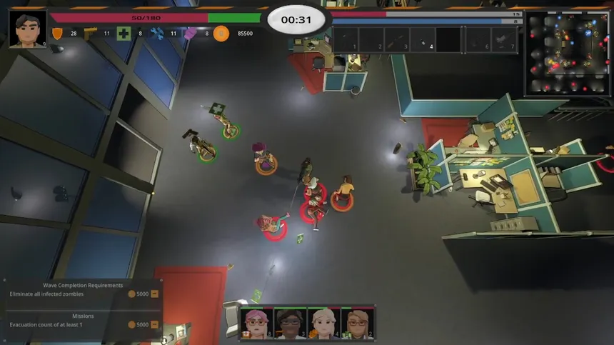 Скриншот 6 к игре Office Outbreak Savior