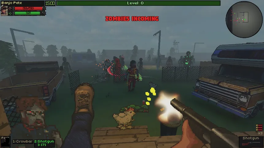 Скриншот 1 к игре Trailer Park Zombies
