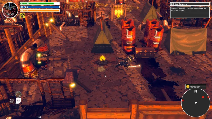 Скриншот 2 к игре Steampunk Shinobi