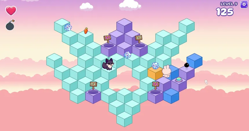 Скриншот 3 к игре Bunny Hop Hop