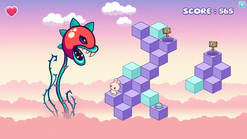Скриншот 6 к игре Bunny Hop Hop