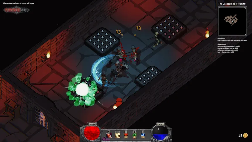 Скриншот 1 к игре Cards and Dungeons