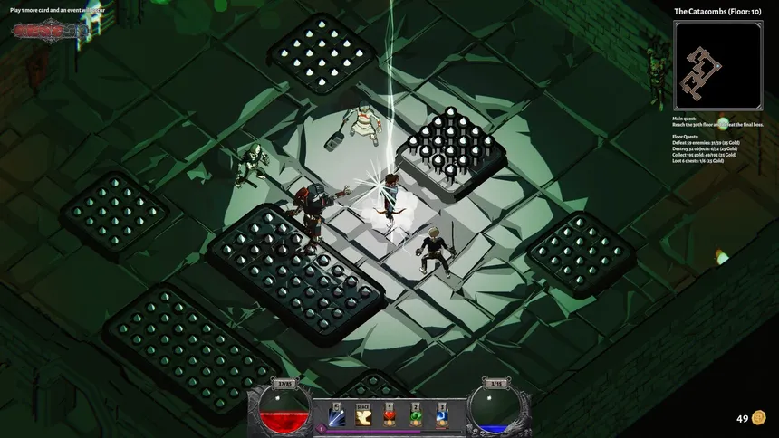 Скриншот 2 к игре Cards and Dungeons
