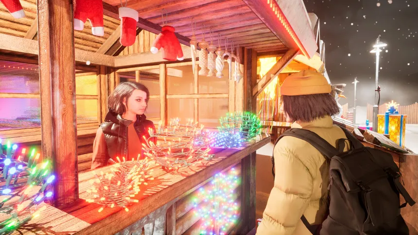 Скриншот 1 к игре Christmas Bazaar - Manager Simulator
