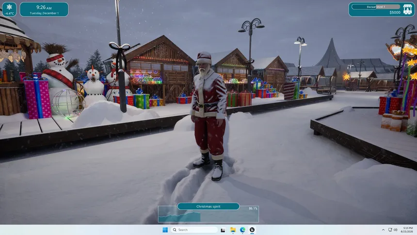 Скриншот 5 к игре Christmas Bazaar - Manager Simulator