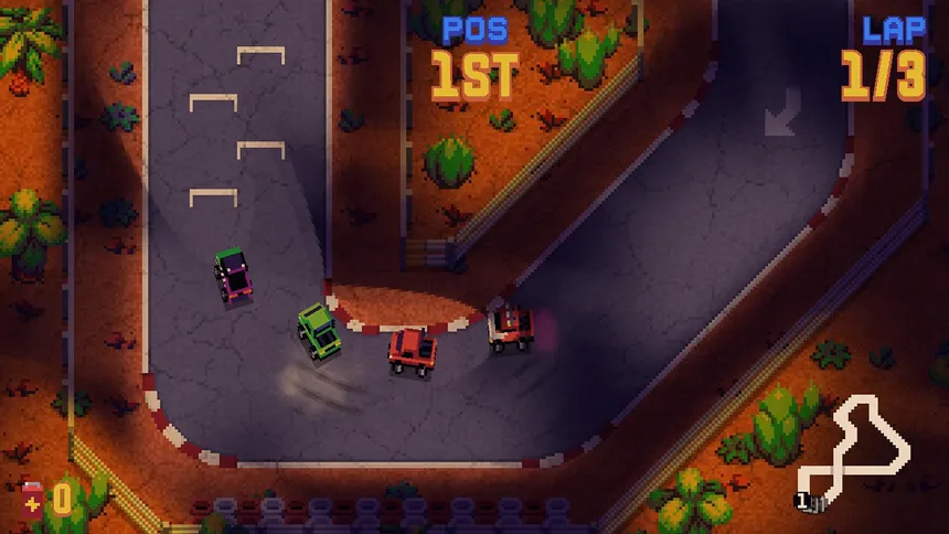 Скриншот 1 к игре Tiny Racing