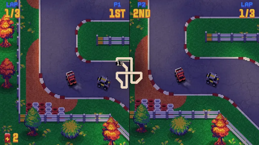Скриншот 2 к игре Tiny Racing
