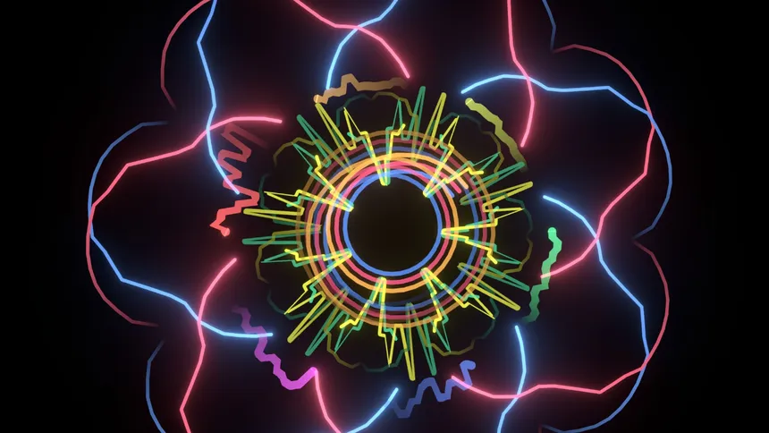 Скриншот 1 к игре Chromesthesia VR Music Visualizer