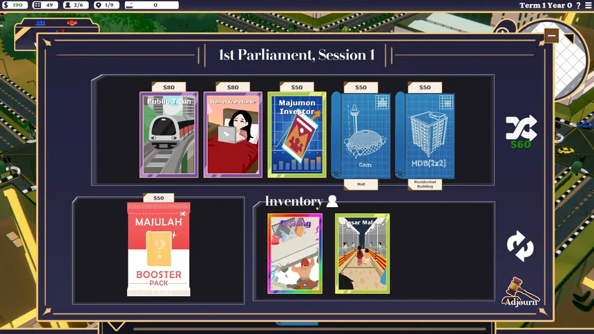 Скриншот 3 к игре Majulah: Shape Your City