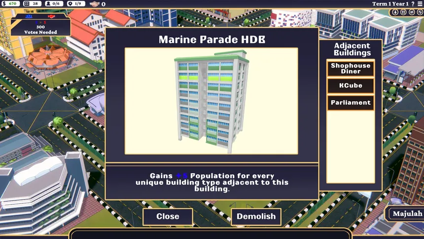 Скриншот 6 к игре Majulah: Shape Your City