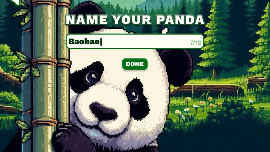 Скриншот 1 к игре Cutie Panda: Find the Legend
