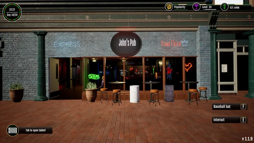 Скриншот 1 к игре The Pub Life Simulator