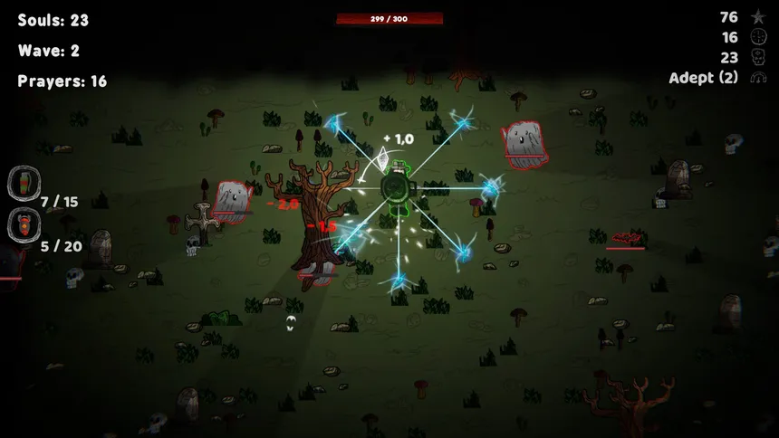 Скриншот 2 к игре Spooky Survivors