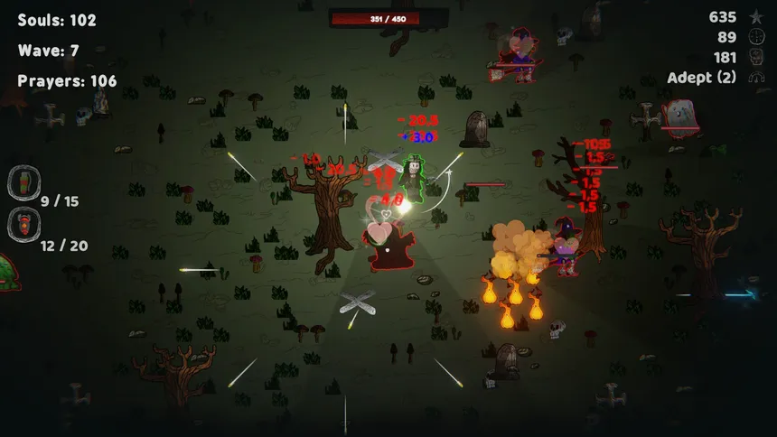 Скриншот 3 к игре Spooky Survivors