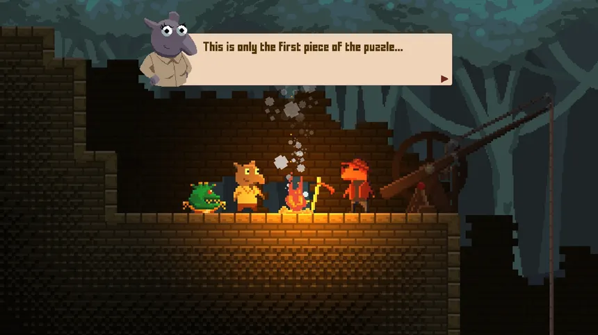 Скриншот 4 к игре Cappy & Tappy: Temples of Peril