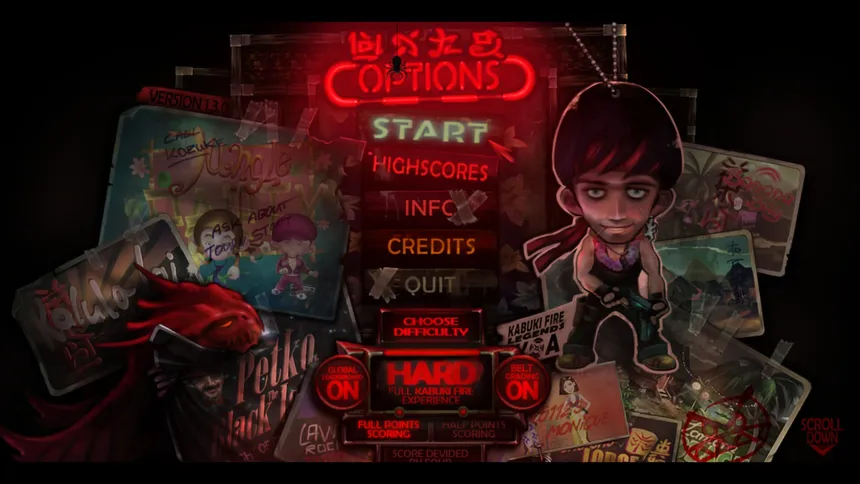 Скриншот 1 к игре KABUKI FIRE