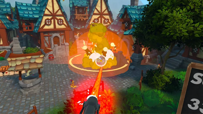 Скриншот 4 к игре Moorhuhn / Crazy Chicken  VR Blast