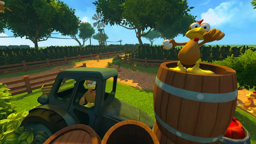 Скриншот 5 к игре Moorhuhn / Crazy Chicken  VR Blast