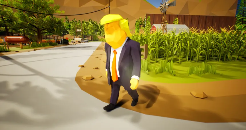 Скриншот 3 к игре Trump Cake Mania