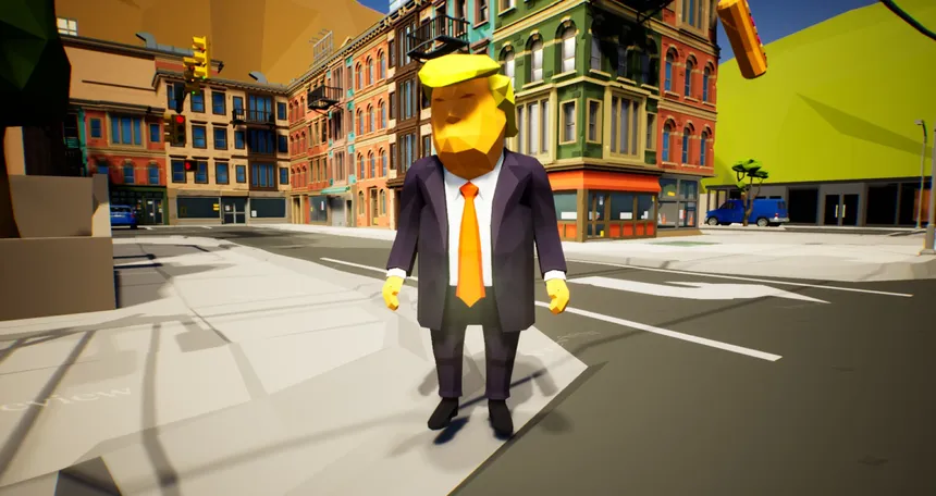 Скриншот 4 к игре Trump Cake Mania