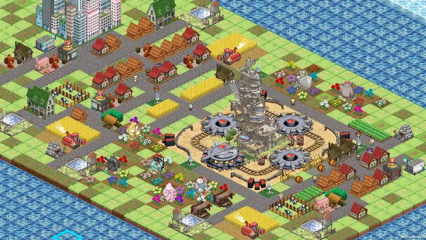Скриншот 1 к игре フィオと運命に抗う都市