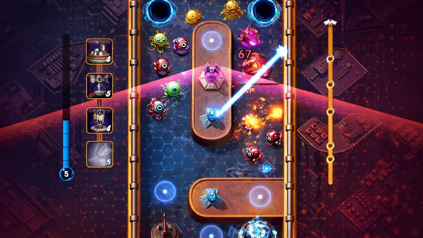 Скриншот 2 к игре Aliens falling from the Sky?