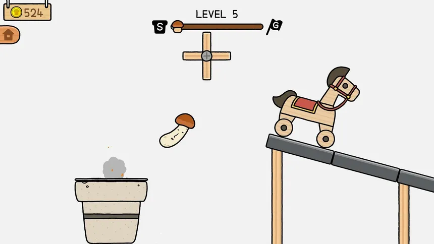 Скриншот 1 к игре Mushroom Jump! Miracle