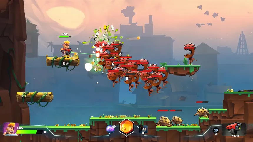 Скриншот 2 к игре Autogun Heroes: Supercharged