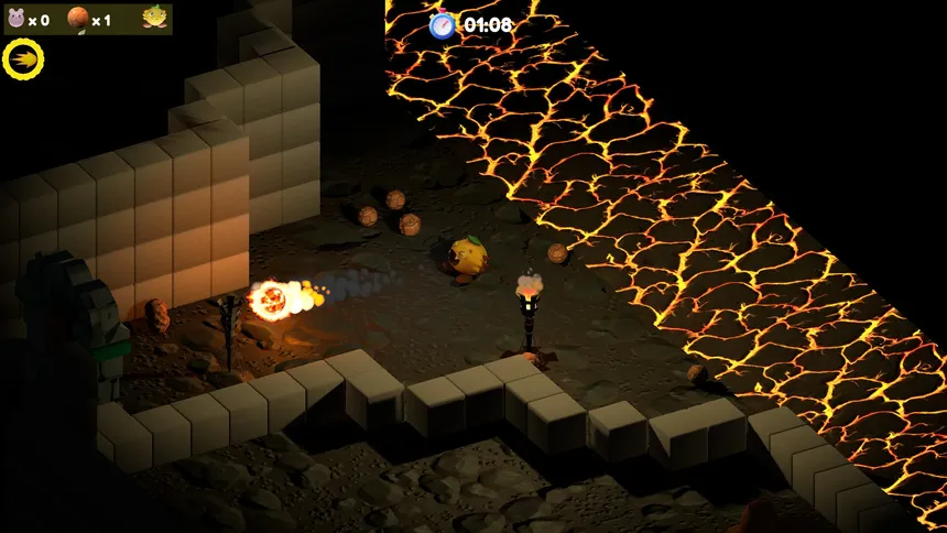 Скриншот 2 к игре Wolley's Dungeon Adventure